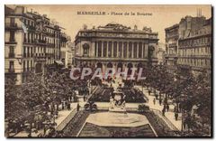 CPA Marseille place de la Bourse 