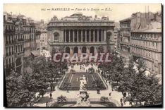 CPA Marseille place de la Bourse 