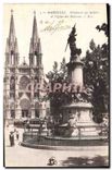 CPA Marseille Monument des Mobiles et l'eglise des Reformes 
