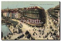 CPA Marseille rue de la Republique 