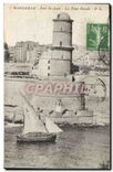 CPA Marseille Fort St Jean la tour Ronde 