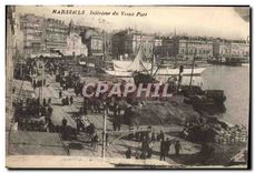 CPA Marseille interieur du vieux port 