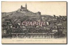 CPA Marseille vue generale sur Notre Dame de la Garde 