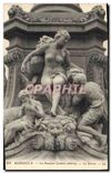 CPA Marseille la Fontaine Cantini detail la Source 