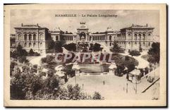 CPA Marseille le palais Longchamp 