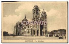 CPA Marseille la Cathedrale 