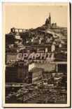 CPA Marseille N D de la Garde vue du vieux Port 