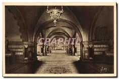 CPA Marseille Bouches du Rhone Notre Dame de la Garde la Crypte 
