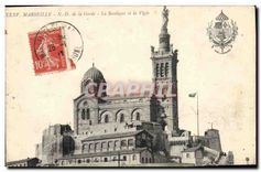 CPA Marseille N D de la Garde la Basilique et la Vigie 