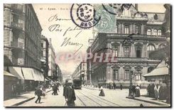 CPA Lyon rue de la Republique 