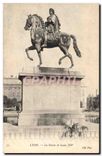 CPA Lyon la statue de Louis XIV 