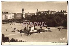 CPA Lyon place Bellecour cote Rhone 