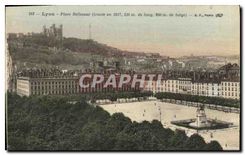 CPA Lyon place Bellecour tracee en 1617 