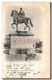 CPA Lyon statue de Louis XIV 