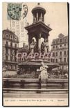 CPA Lyon Fontaine de la place des Jacobins 