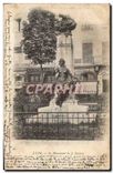 CPA Lyon Le Monument de J Soulary 
