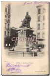 CPA Lyon La Statue d'Ampere 