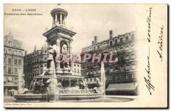 CPA Lyon Fontaine des Jacobins 