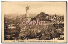 CPA Le Puy Espaly Vue panoramique prise de l'A bousset 