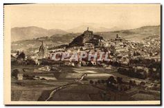 CPA Le Puy Haute Loire Vue panoramique de la Ville prise de la cote Rochearnaud 