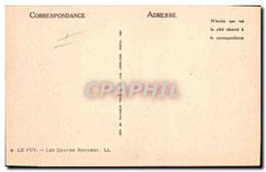 CPA Le Puy Les Quatre Rochers 