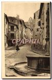 CPA Le Puy Haute Loire La vielle rue des Tables conduisant a la Cathedrale 