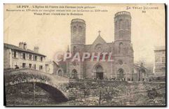 CPA Le Puy l'Eglise St Pierre des Carmes style gothique 