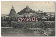 CPA Le Puy Vue generale prise du Pont Neuf 