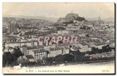 CPA Le Puy Vue generale prise du Mont Ranzon 