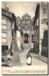 CPA Le Puy La Montee de la Cathedrale et la Rue des Tables 