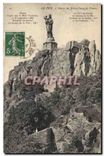 CPA Le Puy Statue de Notre Dame de France 