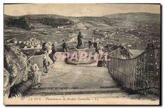 CPA Le Puy Plate forme du Rocher Corneille 