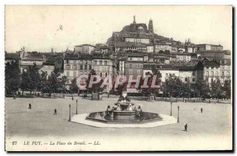 CPA Le Puy La Place du Breauil 