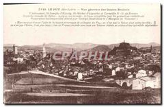CPA Le Puy Hte Loire Vue generale des Quatre Rochers 