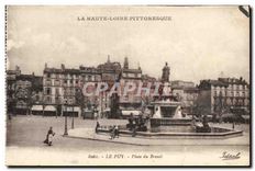 CPA Le Puy Place dy Breul La Haute Loite Pittoresque 