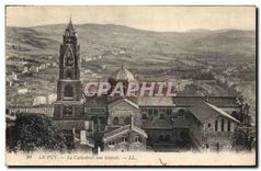 CPA Le Puy La Cathedrale vue Laterale 