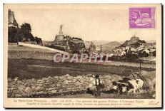 CPA Le Puy Vue generale des quatres Rochers 