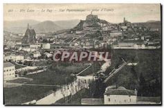CPA Hte Loire Le Puy Vue Panoramique prise d'Espaly 