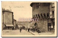 CPA Le Puy Auveragne Haute Loire La Tour Pannessac et Boulevard 