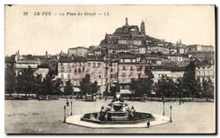 CPA Le Puy La Place du Breuil 