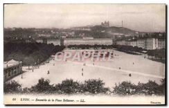CPA Lyon Ensemble de la Place Bellecour 
