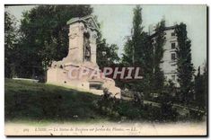 CPA Lyon La Statue de Burdeau au Jardin des Plantes 