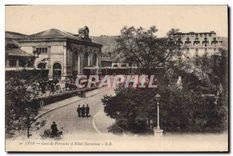 CPA Lyon Gare de Perrache et Hotek Terminus 