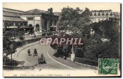 CPA Lyon Gare Perracbe Terminus 