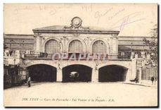 CPA Lyon Gare de Perrache Facade 