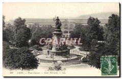 CPA Lyon Place Carnot Gare Perrache