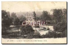 CPA Lyon Place Carnot Gare de Perrache et Hotel Terminus 