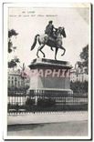 CPA Lyon Statue de Louis XIV Place Bellecour 
