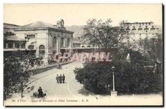 CPA Lyon Gare de Perrache et Hotel Terminus 
