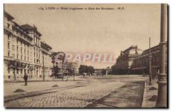 CPA Lyon Hotel Lugdunum et Gare des Brotteaux 